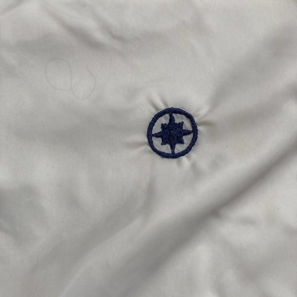 Weather Tamer Jacket Mens Size Large Windbreaker White Style A9305‎ Vtg Lined - Picture 3 of 16